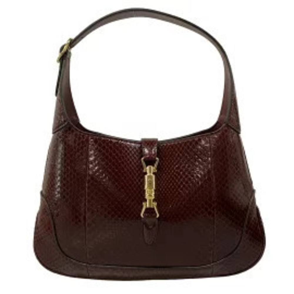 Gucci Jackie Shoulder Bag Bordeaux Purple